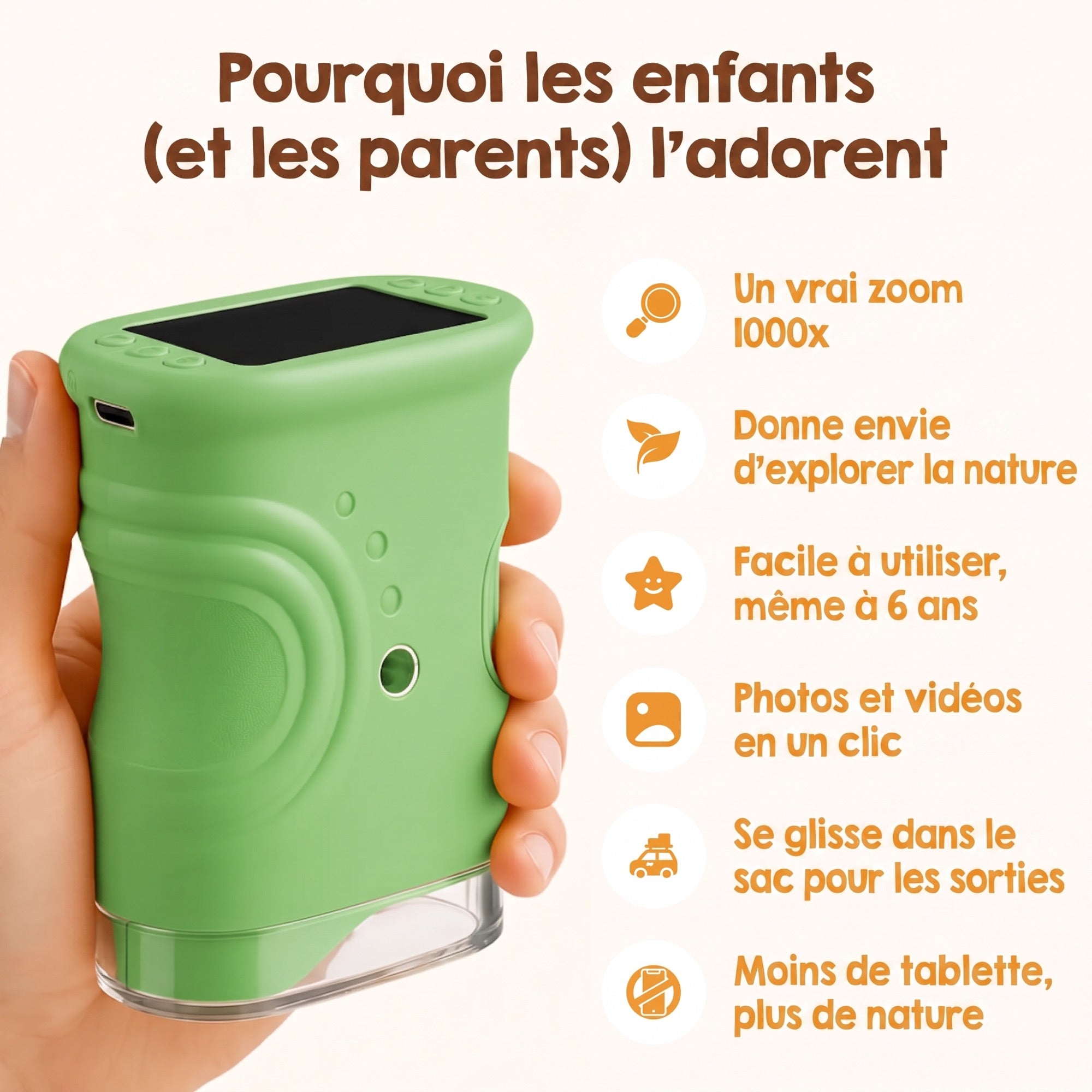 Pourquoi les parents et les enfants adorent le Microscope d’Aventure