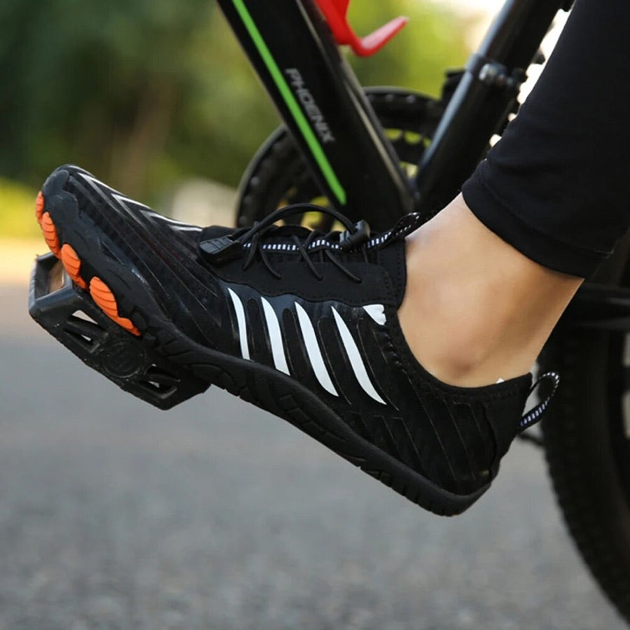 Client Soerra en chaussures barefoot