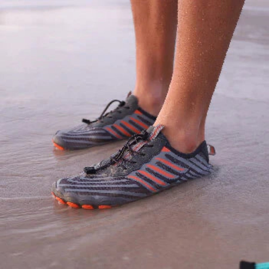 Client Soerra en chaussures barefoot